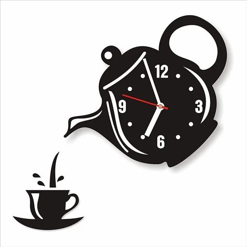 KETTLE WALL CLOCK