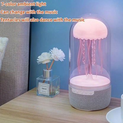Jellyfish Lamp With Bluetooth speaker