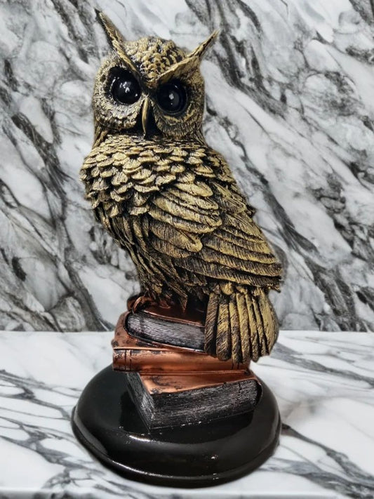 Decorative Owl On Book