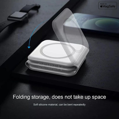 3 In 1 Foldable Wireless Charger Power Bank with Qi