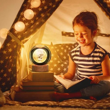 3D Night Moon Lamp Moon Light with Stand Ouch Control